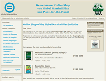 Tablet Screenshot of globalmarshallplanshop.org